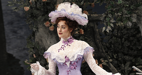 Sara Topham playing Gwendolen in Oscar Wilde’s "The Importance of Being Earnest"
