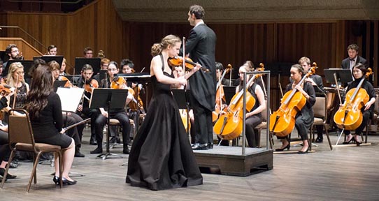 School of Music concert