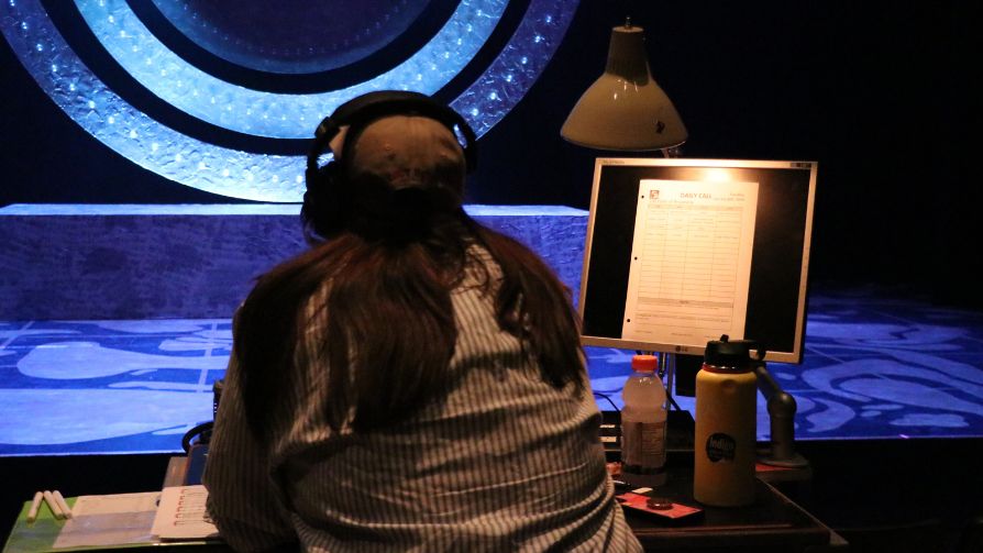 Technical Rehearsal, Photo by Addie Tonn