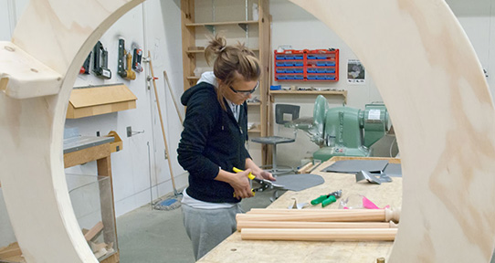 Wood shop