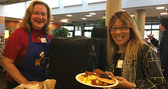 Valerie Kuehne and Karen Kobayashi