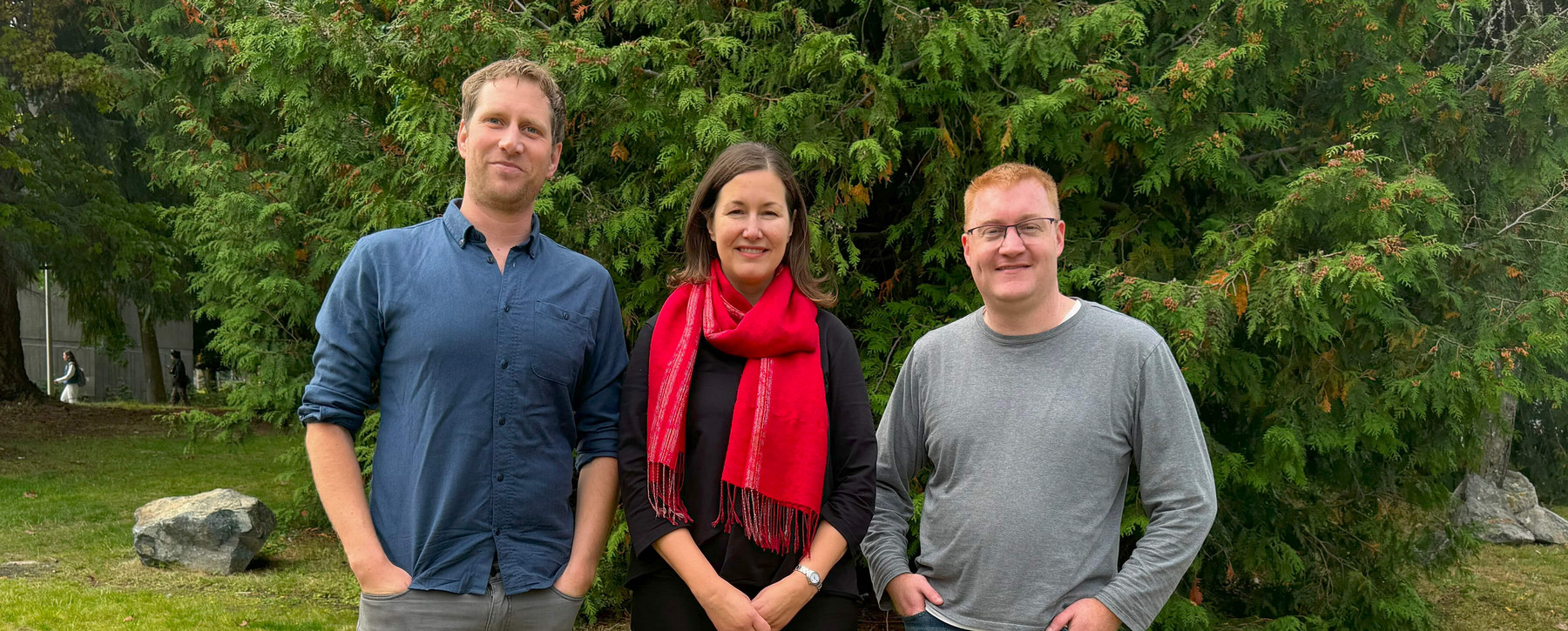 Simon Pek, Natalie Slawinski and Alex Berthin