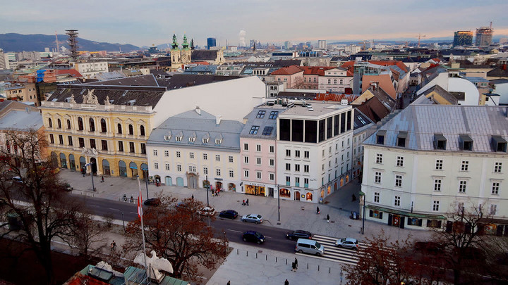 A view of Linz, Austria