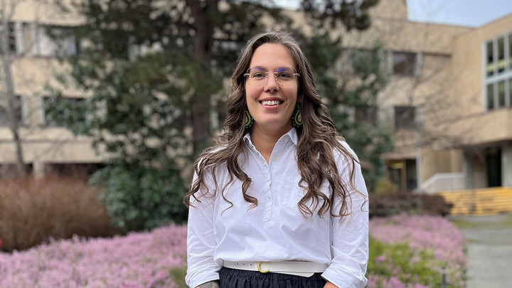 PhD student Emily Salmon