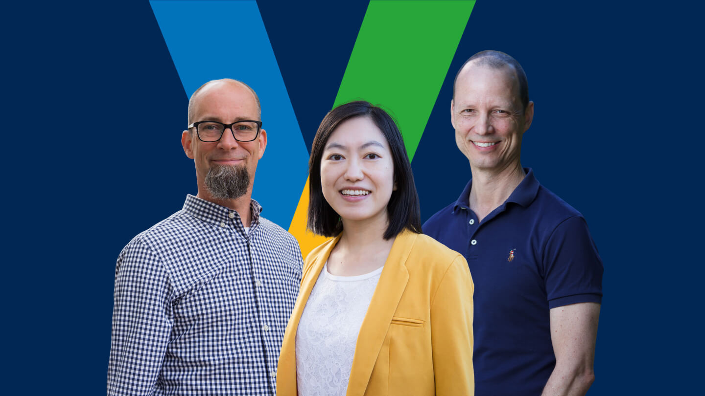 Gustavson's Jan Kietzmann, Sarah Zheng and Michael King