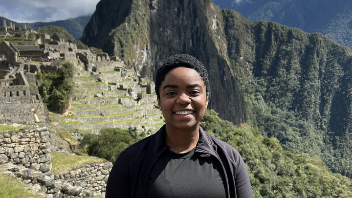 Safi Morisho at Machu Picchu