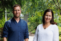 Simon Pek and Natalie Slawinski