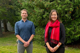 Simon Pek and Natalie Slawinski