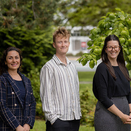 Sahar Sam, Matt Sutherland and Michela Palmer are 3 participants in the 2024 Tiny Summit