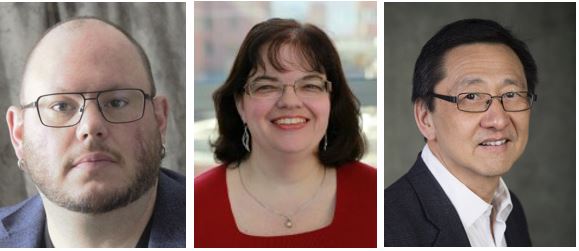 Doctoral student Kelly Davison and professors Dr. Karen Courtney and Dr. Francis Lau with our School of Health Information Science to support his project. 