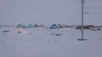 Nunavut in winter