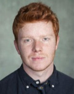 Russell Hawkins wearing a black shirt