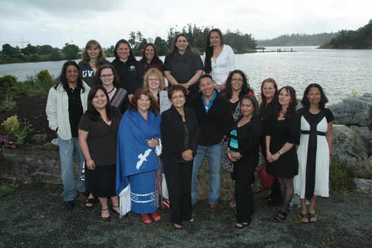 grad photo with faculty