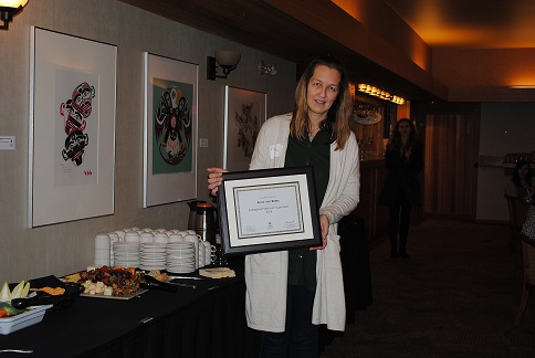 Anne van Beers, Recipient of 2018 SCYC Exemplary Practicum Supervisor Award