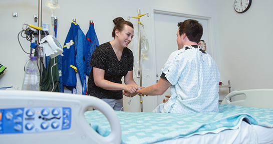 Paulette would like to see nurses trained in informatics working at all levels of practice (Photo: UVic Photo Services)