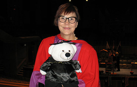 Dr. Cindy Blackstock and Spirit Bear