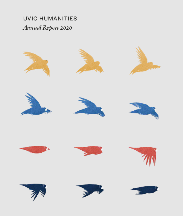 Humanities annual report 2020 front cover