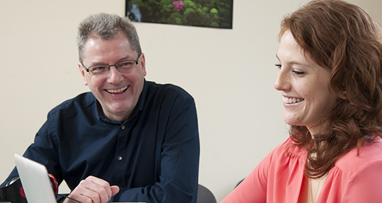 Marc Lapprand with student
