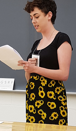 Jacqueline Kittel reads her essay