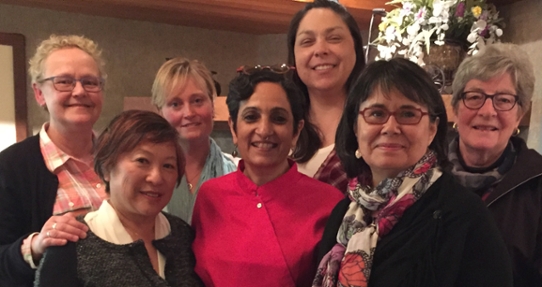 Jyoti Sangera with department members