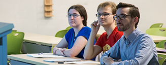 UVic students in a classroom