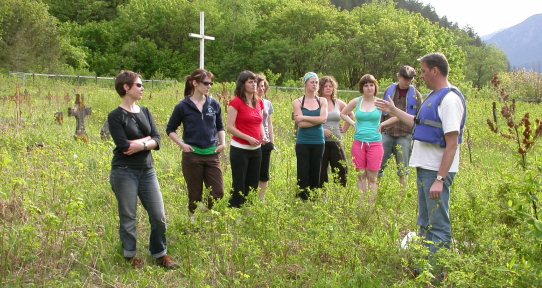 Students Ethnohistory field school