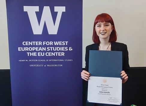Alina Sobolik, Head of State for Poland, wins an Honourable Mention