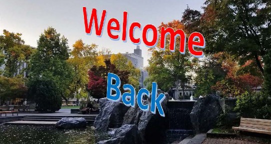 Welcome Back to Campus