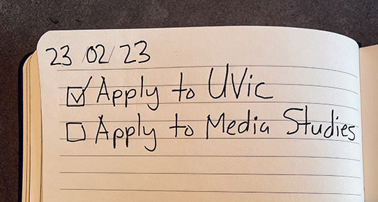 Apply to Media Studies