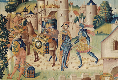 Paris, Museé de Cluny, 16th century tapestry