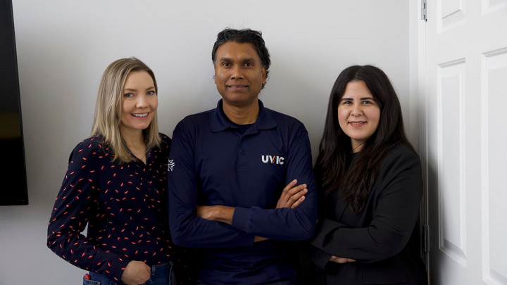 Tyler, Jerome and Olena of the Innovation Centre