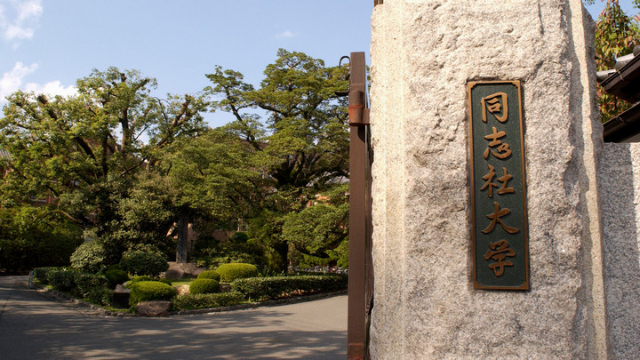 Trees on Doshisha campus