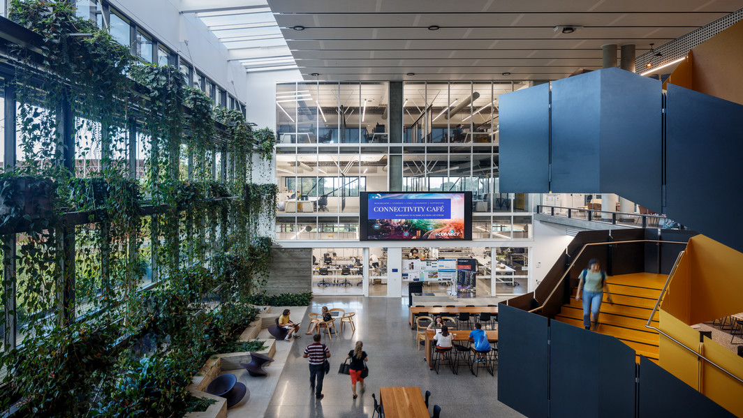 open view of JCU idea lab interior