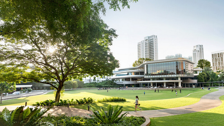 Green campus at NUS