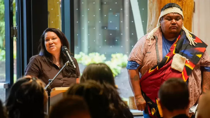 Sarah Morales speaks