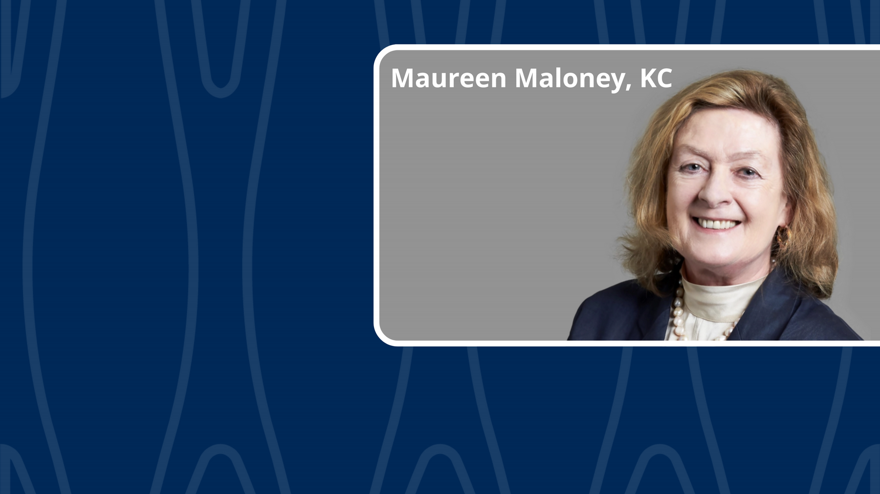 Maureen Maloney KC