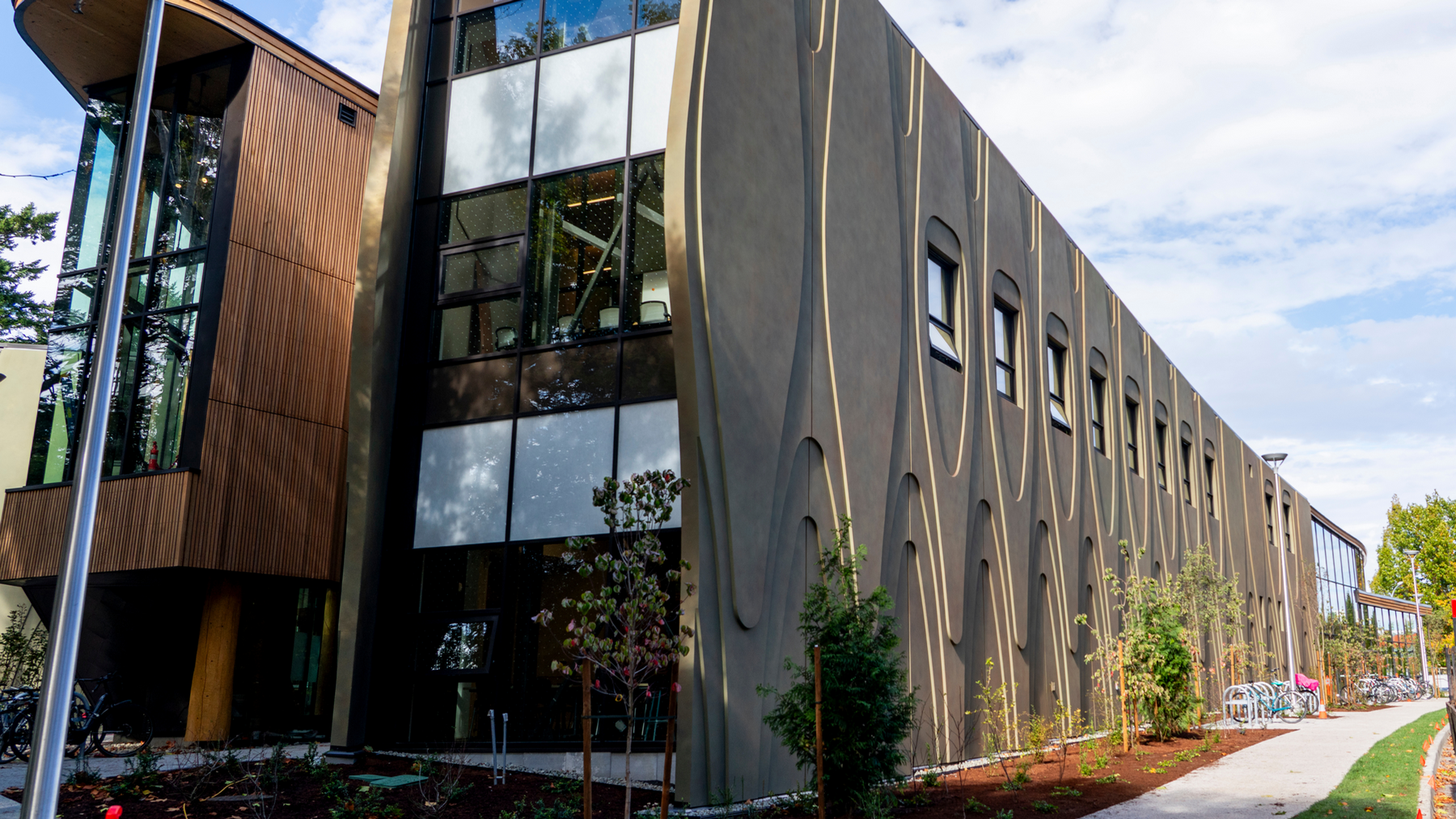 View of the new Indigenous Law wing