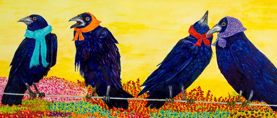 Artwork by Val Napoleon. Title of Artwork: Lovers