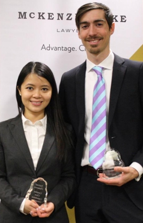 Lan Nguyen and Alex Ciconne
