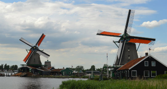 Windmills in Amsterdam