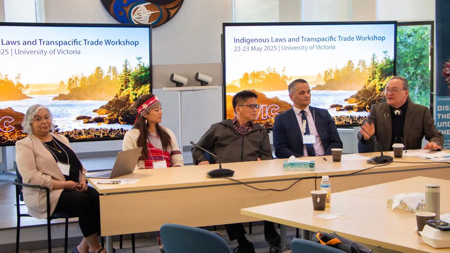 Indigenous Peoples Economic and Trade Cooperation Arrangement (IPETCA) panel members.