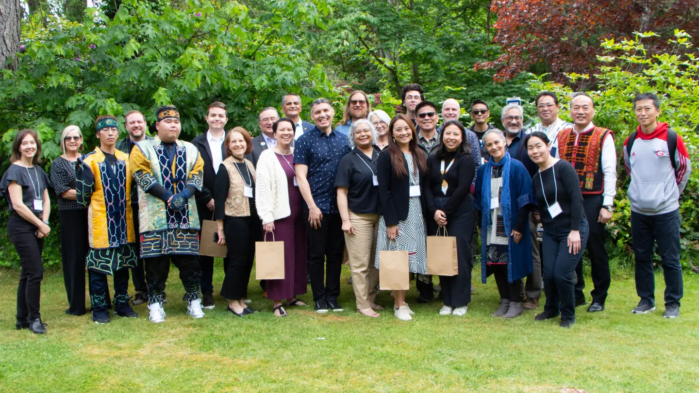 Participants of the Indigenous Laws and Transpacific Trade symposium