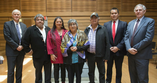 Speakers at launch of NCIED event in October 2014