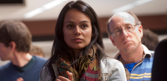 Students and Faculty at a Law Event