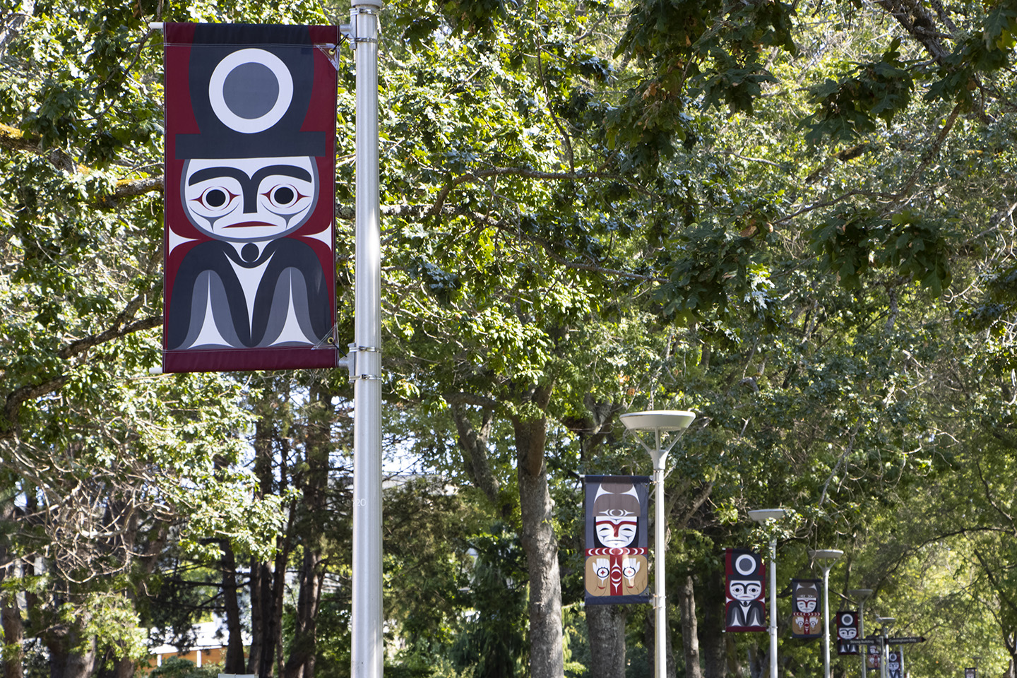 Campus Greenway Banners by Margaret August