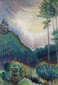 Emily Carr, A Chill Day in June, 1938-39, Bequest of John and Katharine Maltwood. M964.1.111