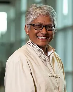 Headshot of copyright and scholarly communication head Inba Kehoe.