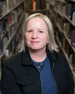 Headshot of Special Collections and University Archivist Lara Wilson.