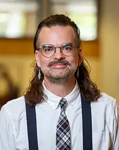 Portrait of Michael Radmacher in the library