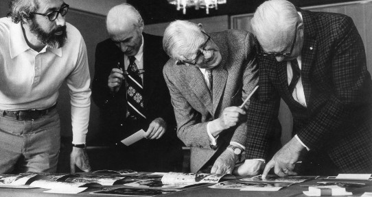 Archives photo identification session, 1974